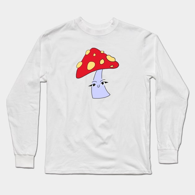 Mushroom Long Sleeve T-Shirt by MANALI